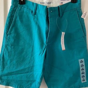 New with Tags Old Navy Ultimate Slim Aqua Shorts
